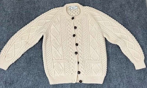 Cream genuine hand knitted - genuine,