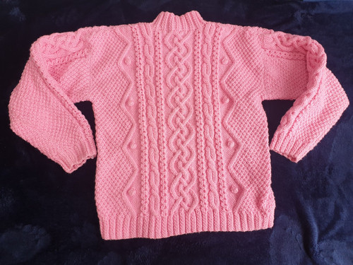 Hand knitted ladies - ladies, aran