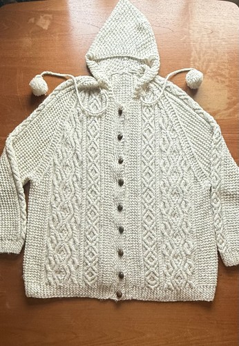 Vintage hand knitted wool - vintage,