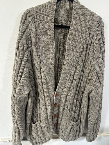 Hand knitted size chunky - size,