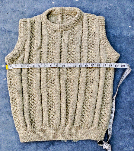 Tank top pullover pure aran - top/pullover.,