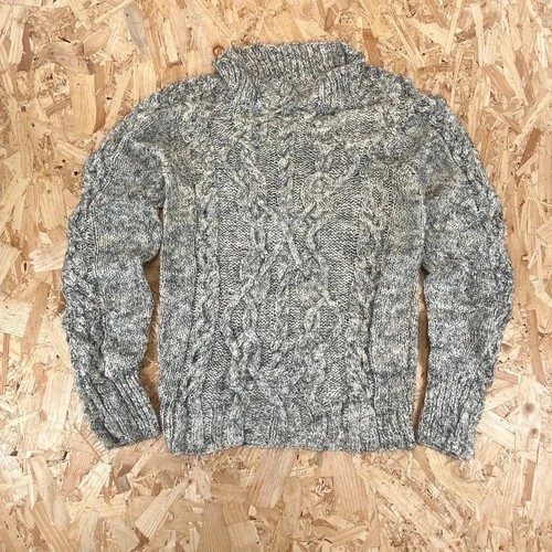 Vintage hand knitted aran - vintage,