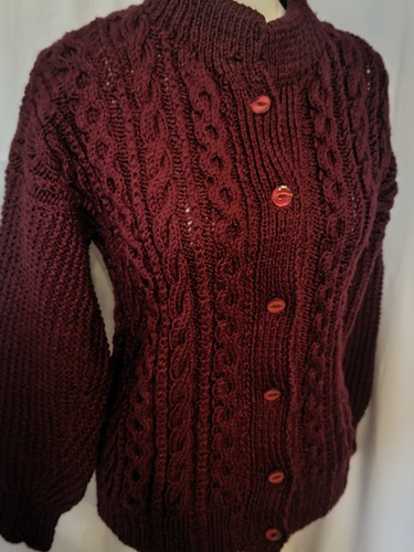 90s aran cable knit - aran, hand