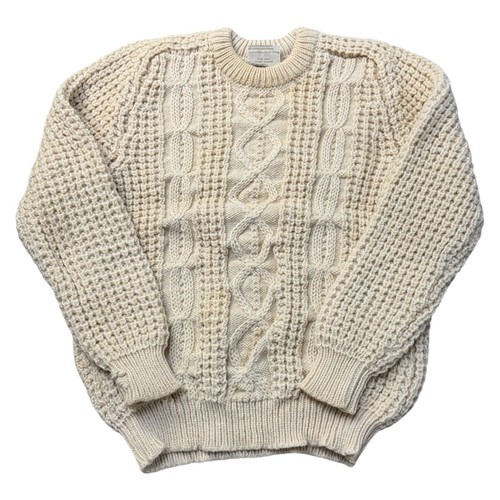 Gaeltarra wool aran hand knit - wool,