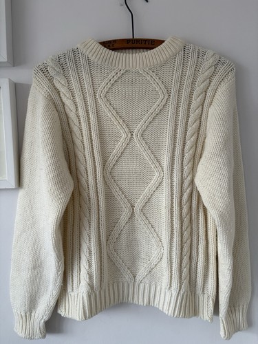 Vintage hand knitted chunky - vintage,