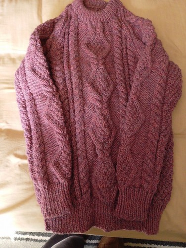 Hand knitted aran - aran, kids