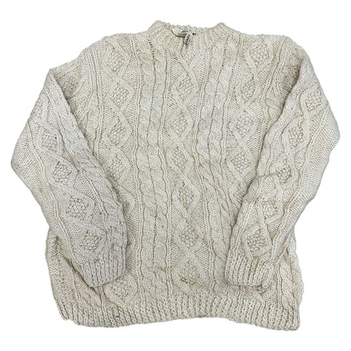 Vintage wool aran hand - vintage,