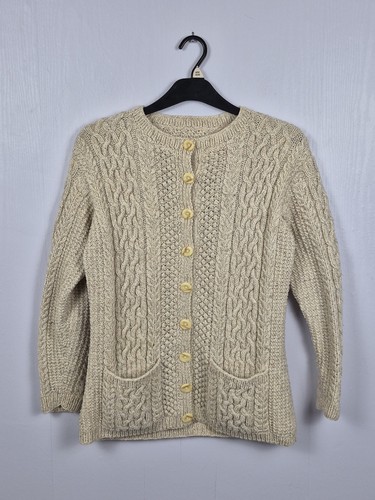 Vintage hand knit aran - vintage,