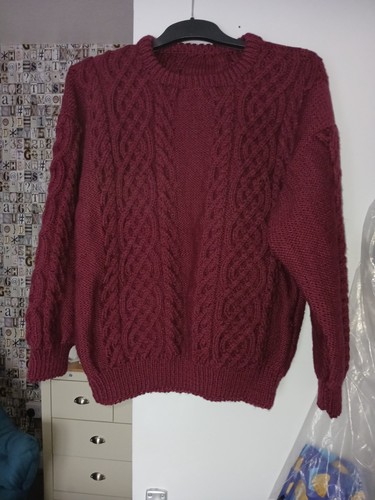 Ladies aran jumper hand - ladies,