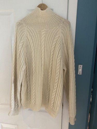 Hand knitted aran - knitted, knit