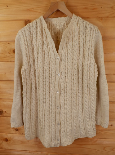 Vintage hand knitted - vintage, aran