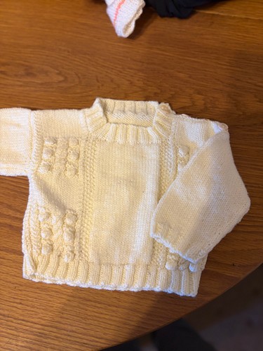 Boy girl hand knited jumper - knited,