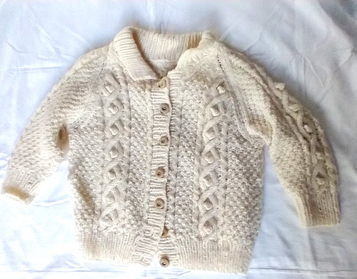 Children hand knitted - children’s, aran