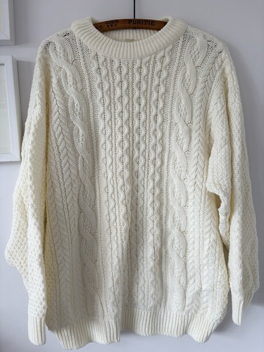 Vintage hand knitted chunky - vintage,
