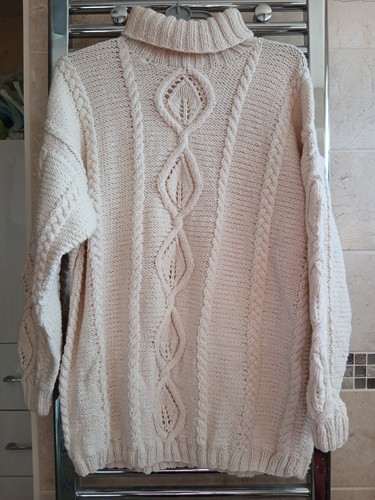 Hand knitted adult aran - knitted,