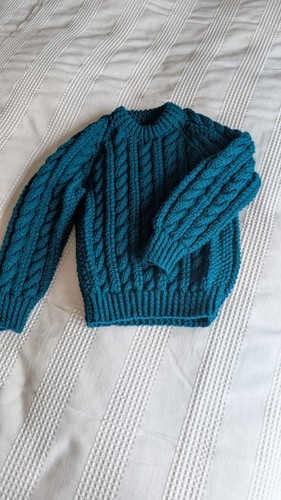 Child hand knitted - child's,