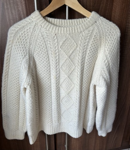 Vintage aran hand - aran, knitted