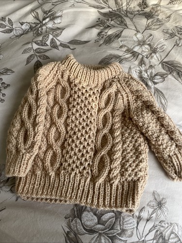 Hand knitted boy - knitted, or