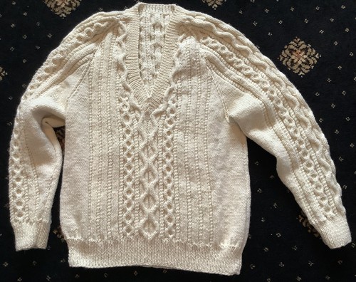 Neck aran hand - v,