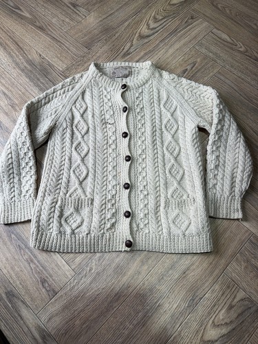 Vintage hand knitted - , aran