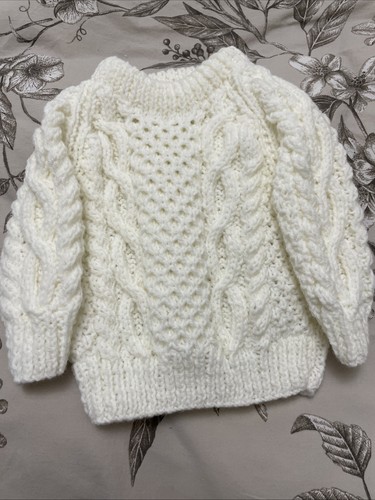 Hand knitted boy girl - hand,